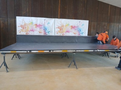 Nou aprofitament de planxes de conglomerat