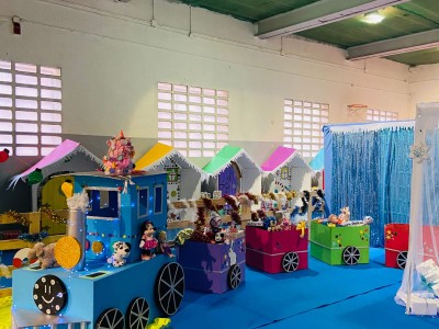 Nou reaprofitament de moqueta per l'AMPA de l'Escola Bertran de Sabadell